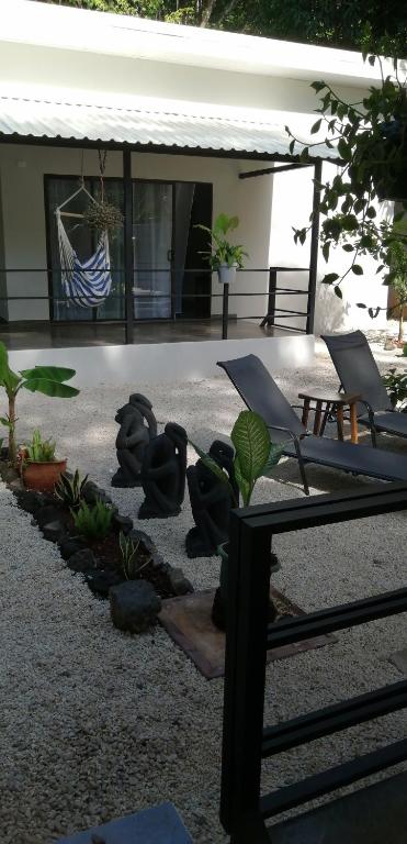 Zahrada ubytování EcoVillas Las Melinas