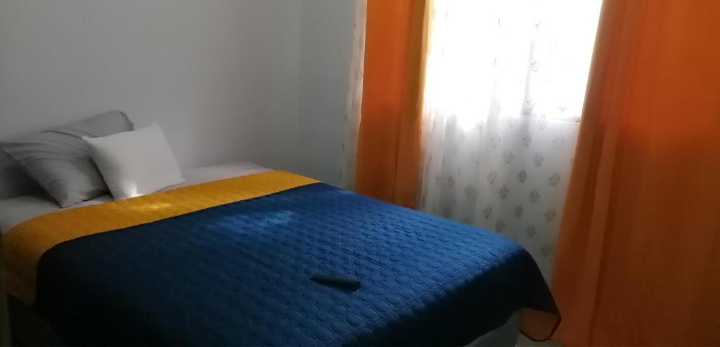 Postel nebo postele na pokoji v ubytování EcoVillas Las Melinas