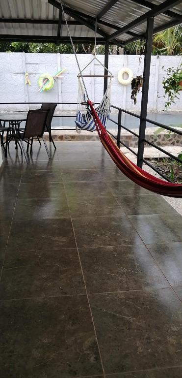 Patio nebo venkovní prostory v ubytování EcoVillas Las Melinas