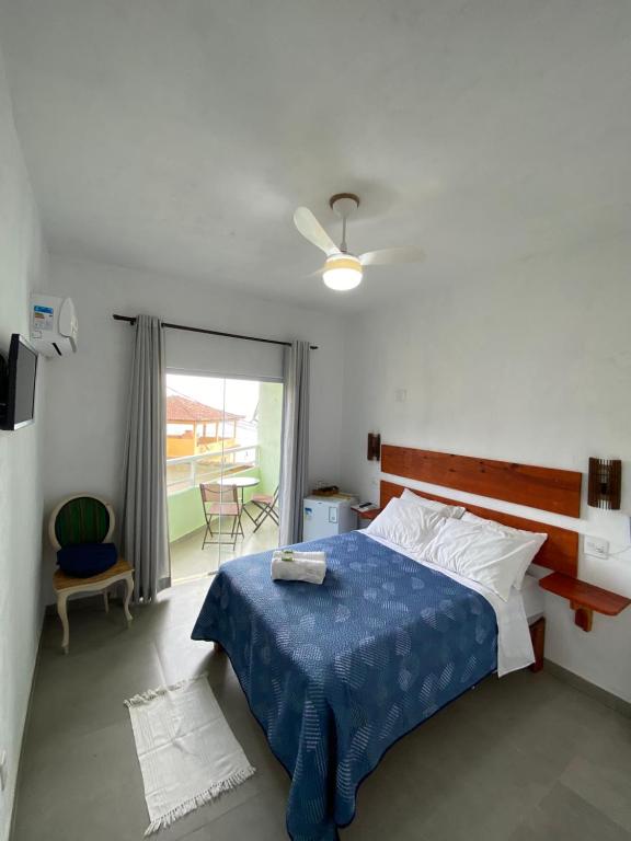 Postel nebo postele na pokoji v ubytování Casa Caiçara