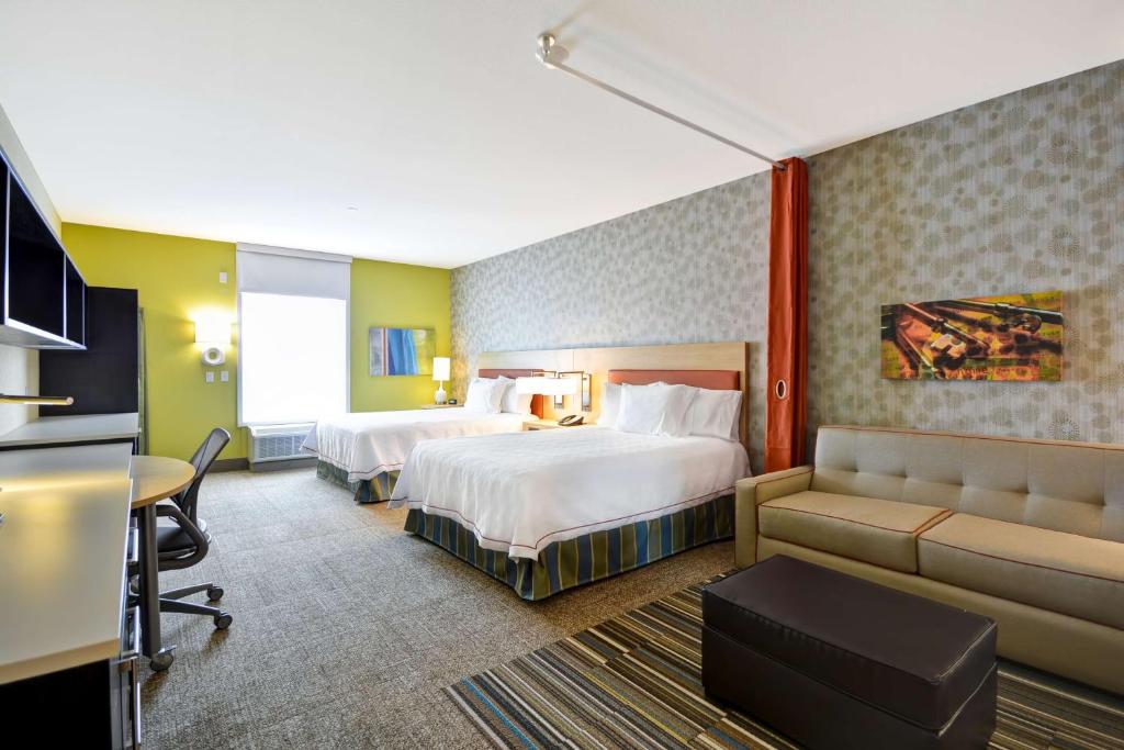 Home2 Suites By Hilton Hanford Lemoore - Estudio Con 2 Camas Grandes - No Fumadores