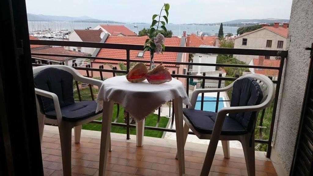 Balkón alebo terasa v ubytovaní Guesthouse Adriatic