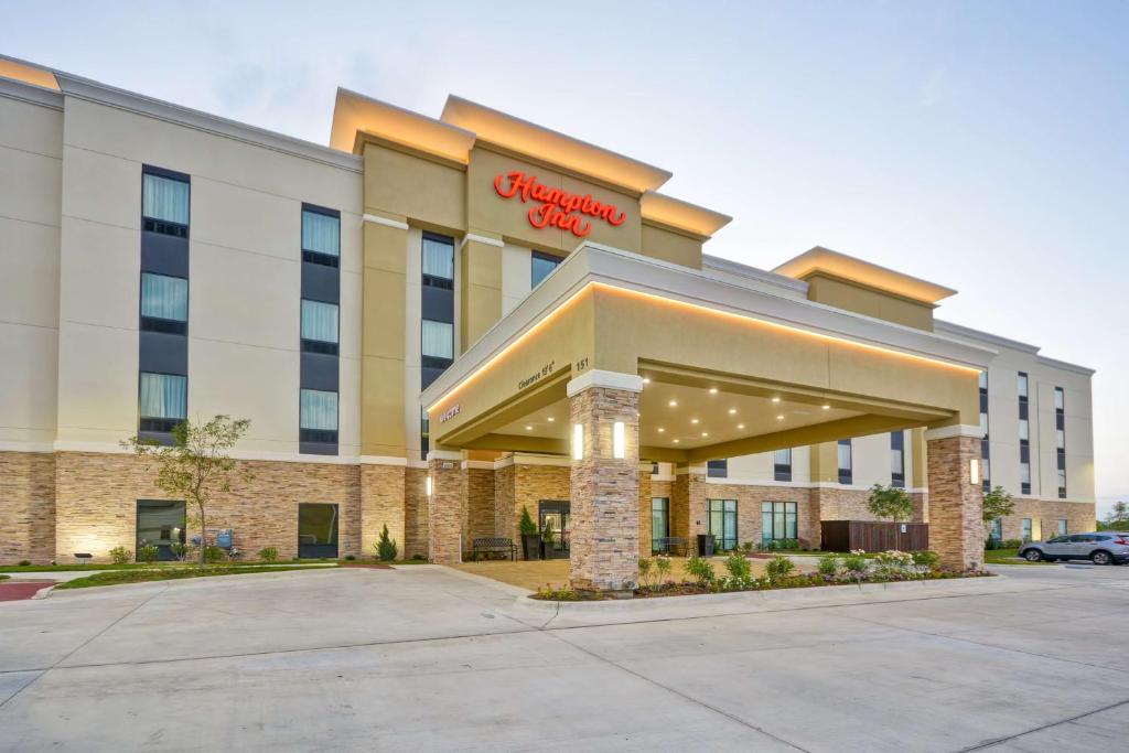 a rendering of a holiday inn hotel at Hampton Inn Kyle in Kyle