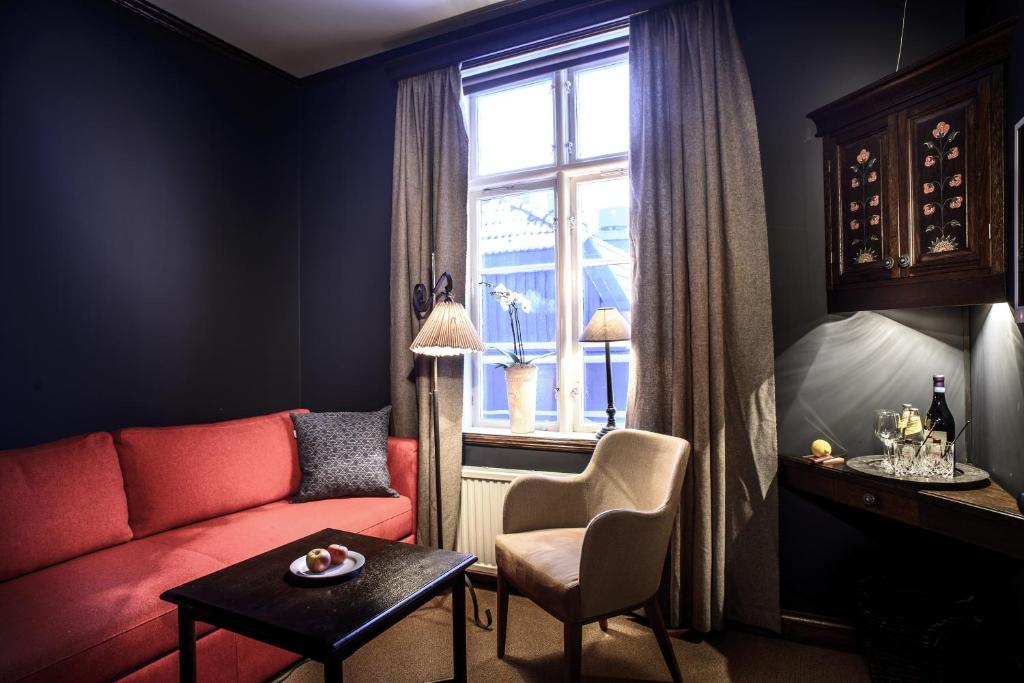 Гостиная зона в Hotel Åregården