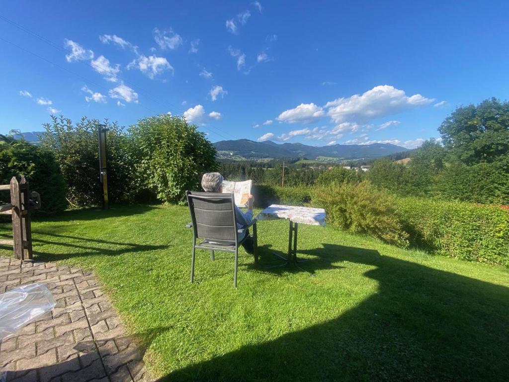 Un paisaje natural cerca de la casa vacacional