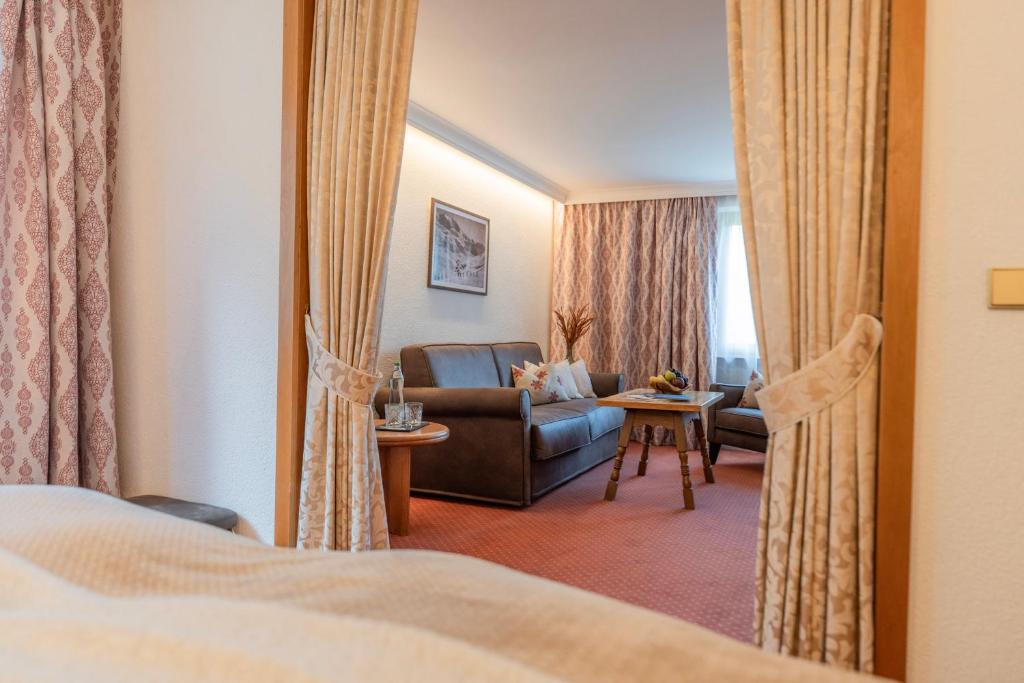 Posezení v ubytování Hotel Ulli