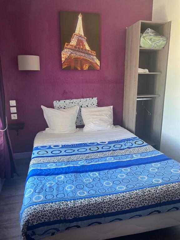 Hôtel des 2 Gares - Doppelzimmer Mit Eigenem Externen Badezimmer