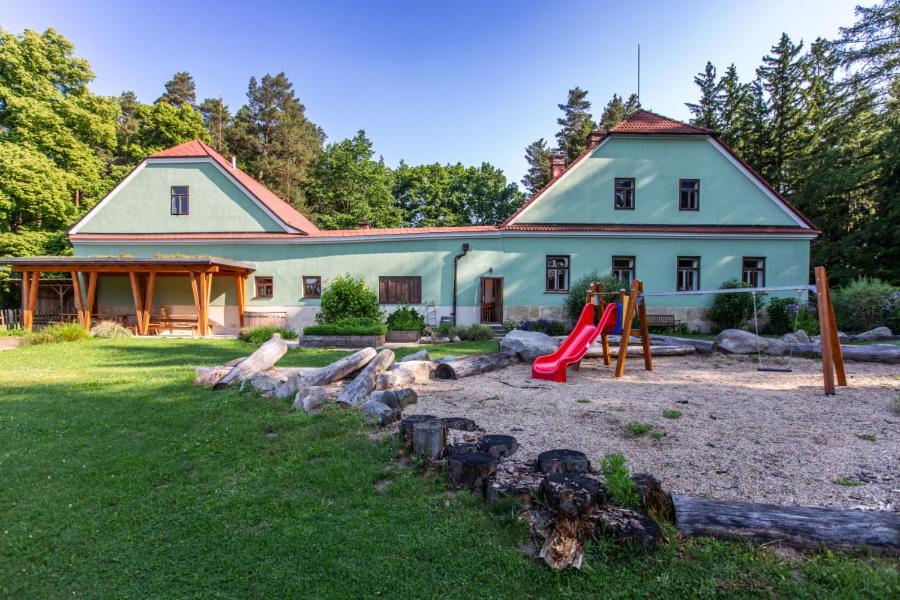 Zahrada ubytování Hájenka Budislav