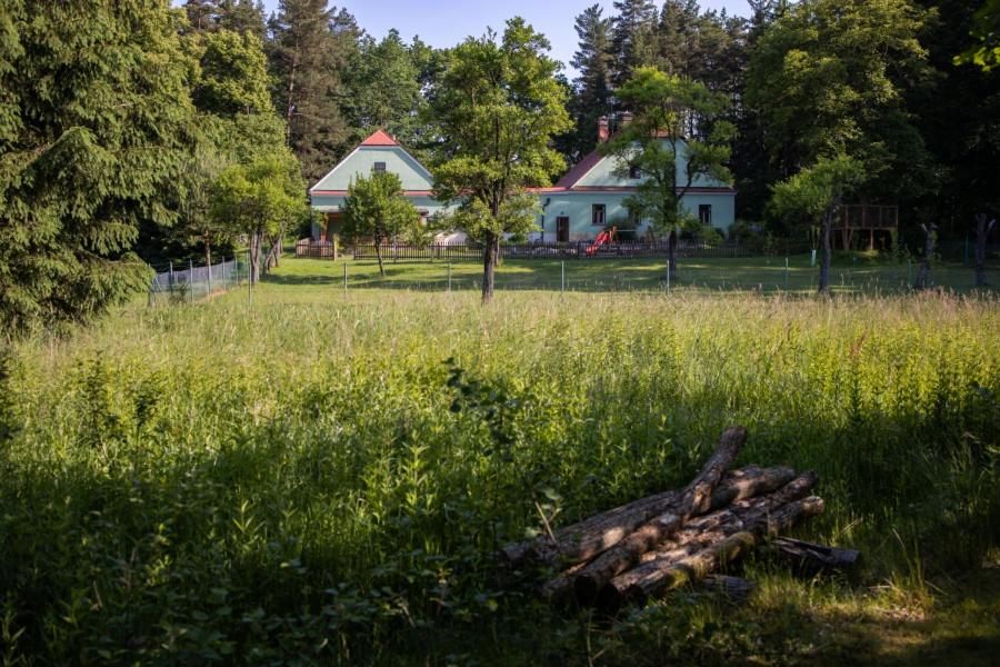 Zahrada ubytování Hájenka Budislav
