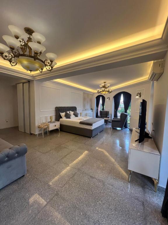 Setusvæði á Ami Residence Bucharest Airport,Therme&FREE PARKING Otopeni