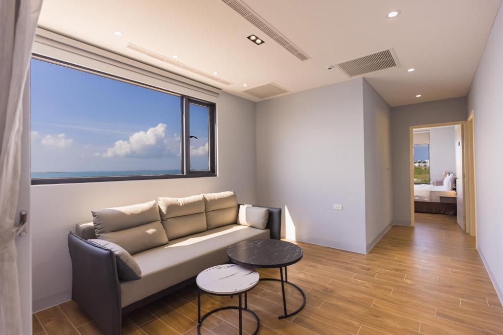 Posezení v ubytování Penghu Swing Sea Homestay