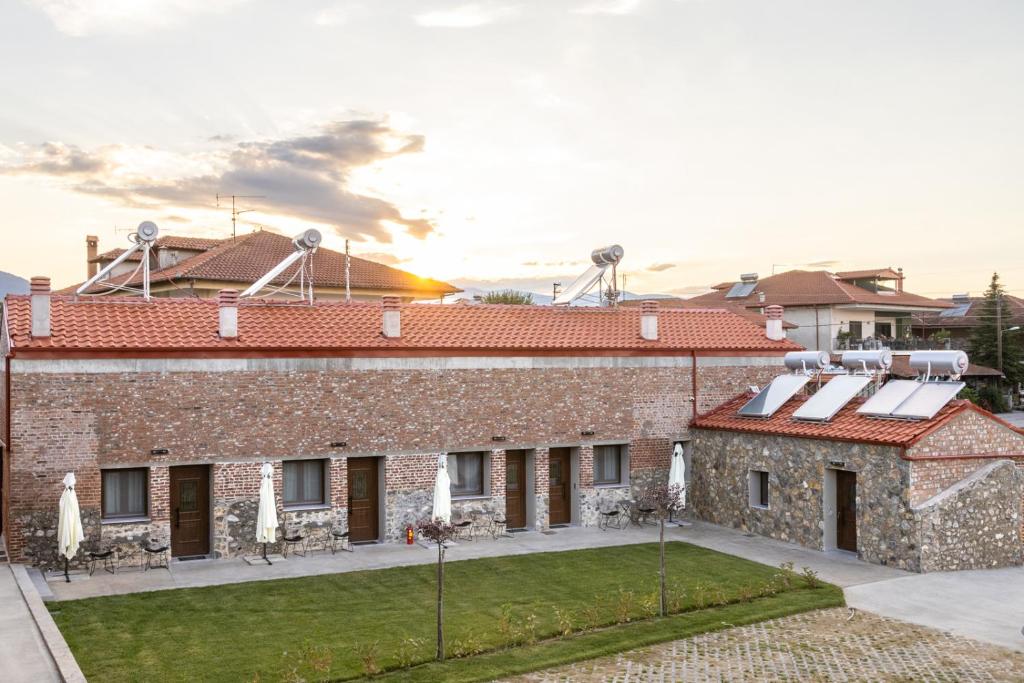 Budova, kde se aparthotel nachází