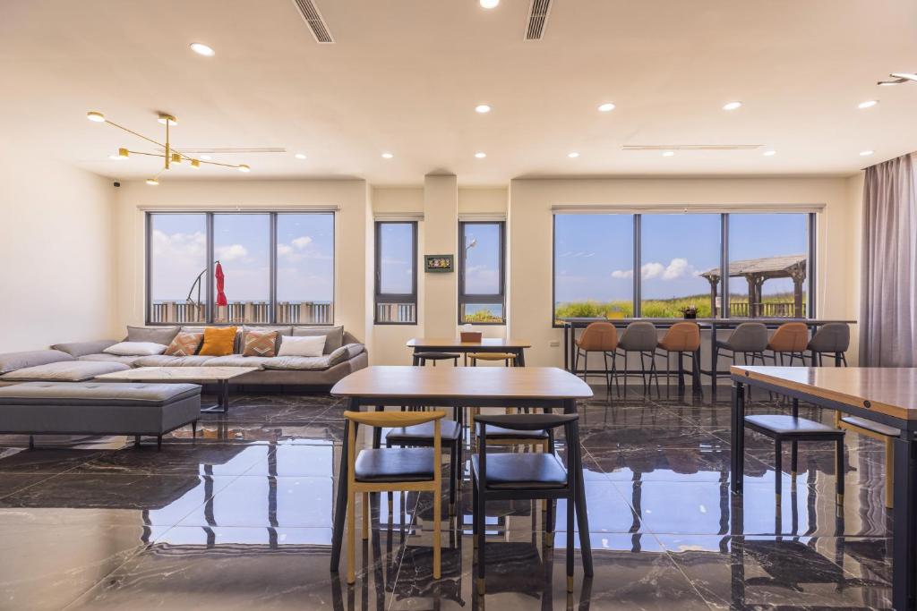 Posezení v ubytování Penghu Swing Sea Homestay