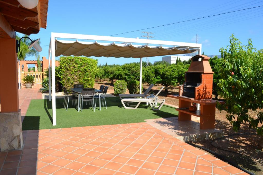 Zahrada ubytování Apartamento en villa con piscina privada