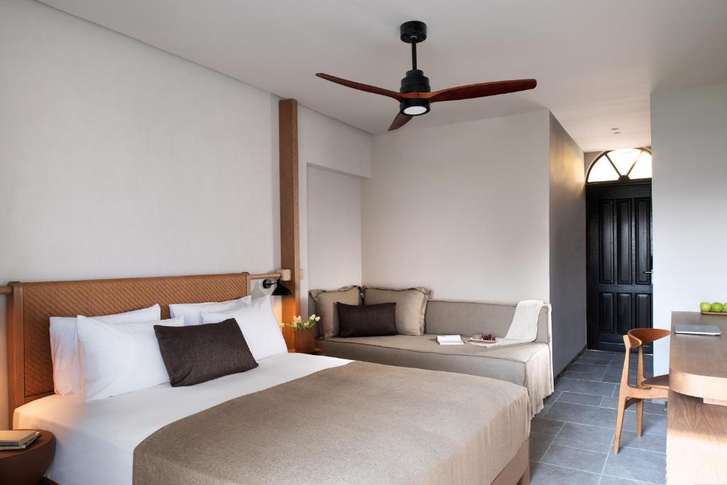 Postel nebo postele na pokoji v ubytování Argile Resort