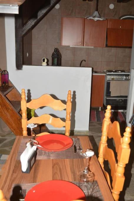 Kuchyň nebo kuchyňský kout v ubytování Mrs. Niki's house