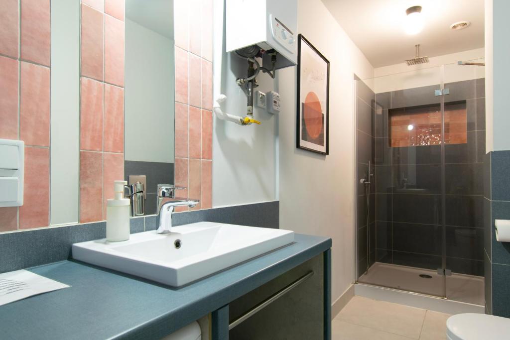 Kúpeľňa v ubytovaní Prestige location apartments Pijarska street