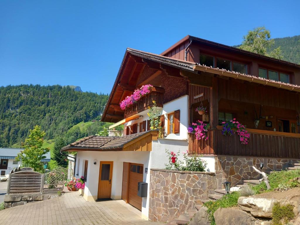 Nespecifikovaný výhled na hory nebo výhled na hory při pohledu z apartmánu