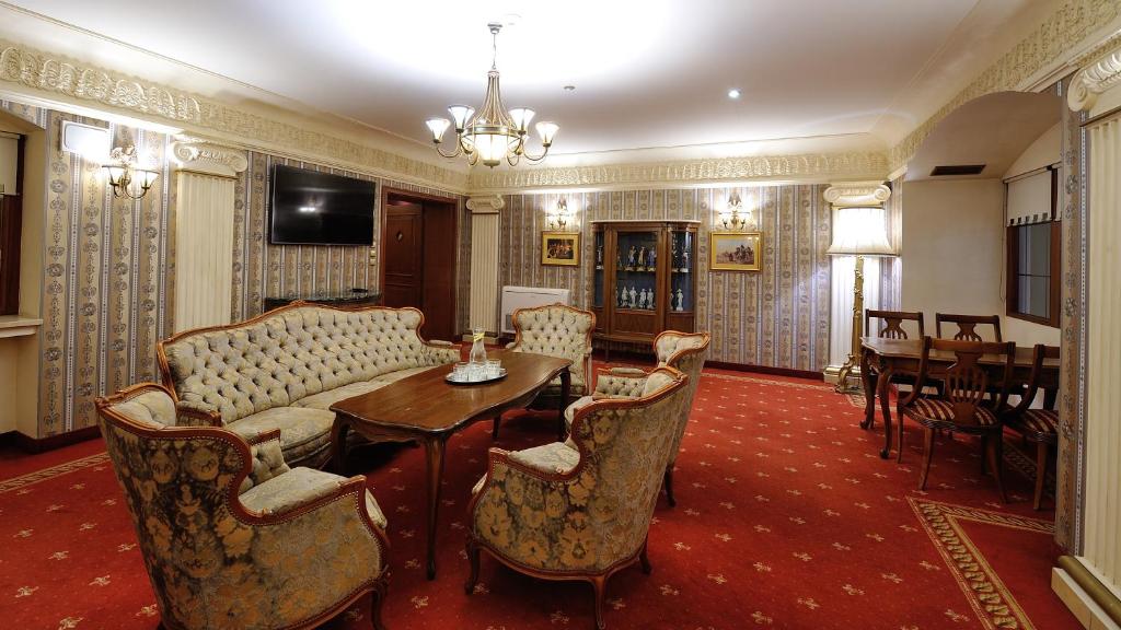 Posezení v ubytování Hotel Diament Bella Notte Katowice - Chorzów