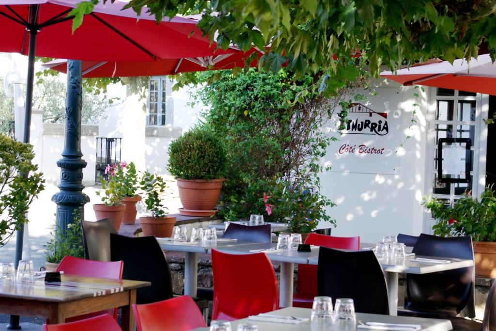 Nápoje v ubytování Hôtel Ithurria - Teritoria