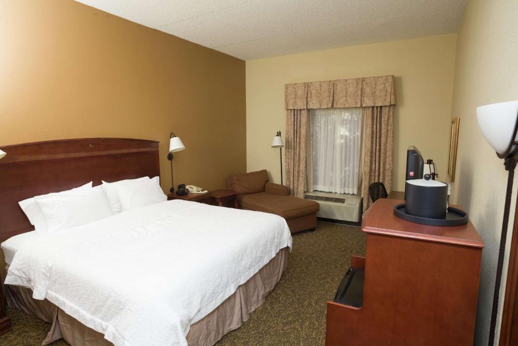 Postel nebo postele na pokoji v ubytování Hampton Inn Oneonta