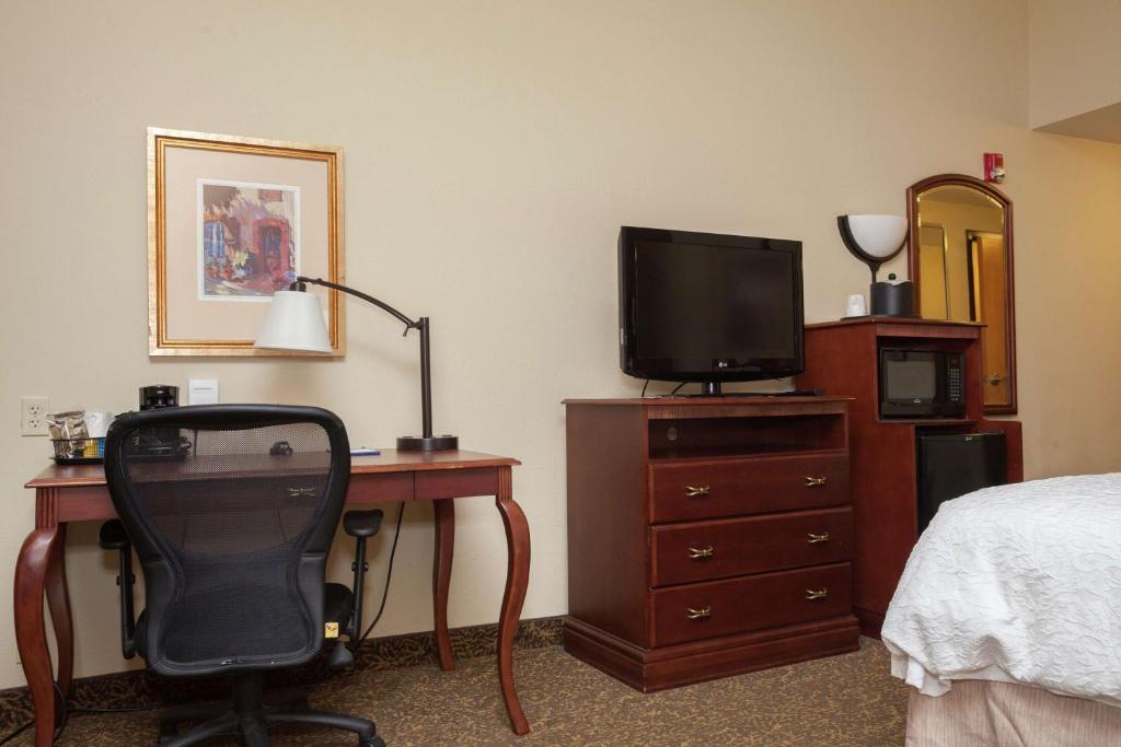 TV a/nebo společenská místnost v ubytování Hampton Inn Oneonta