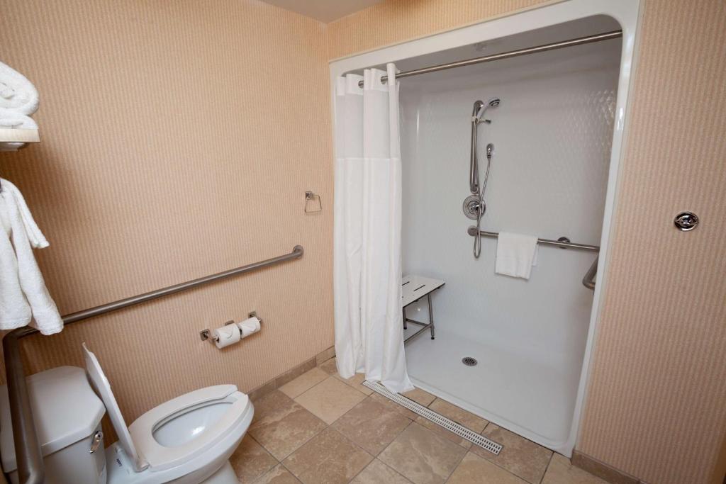 Koupelna v ubytování Hampton Inn Oneonta