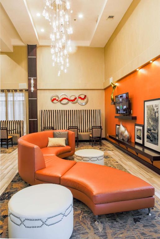 Posezení v ubytování Hampton Inn Prescott