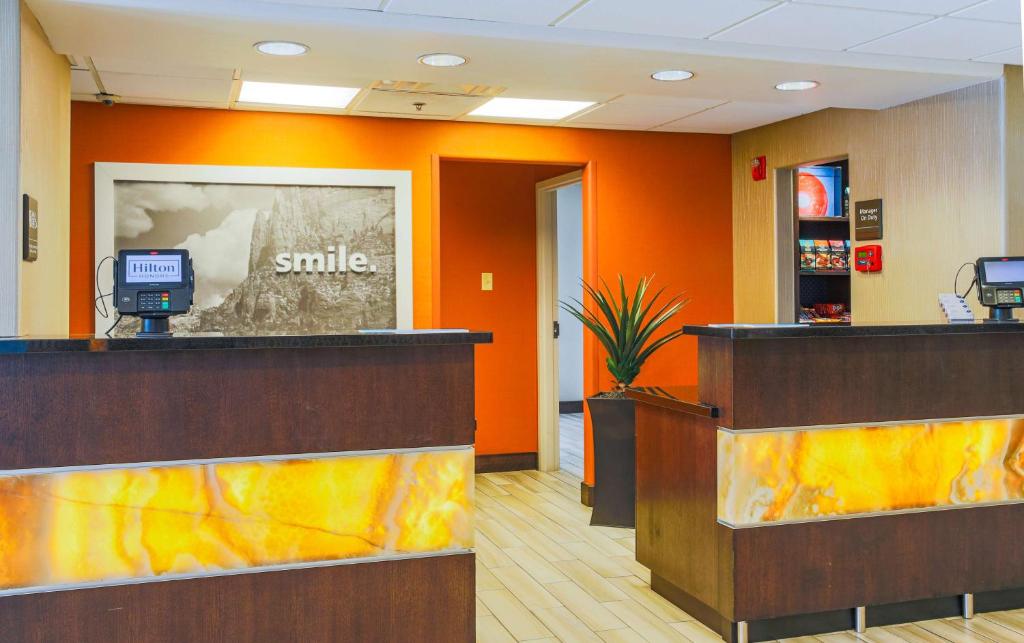 Vstupní hala nebo recepce v ubytování Hampton Inn Prescott