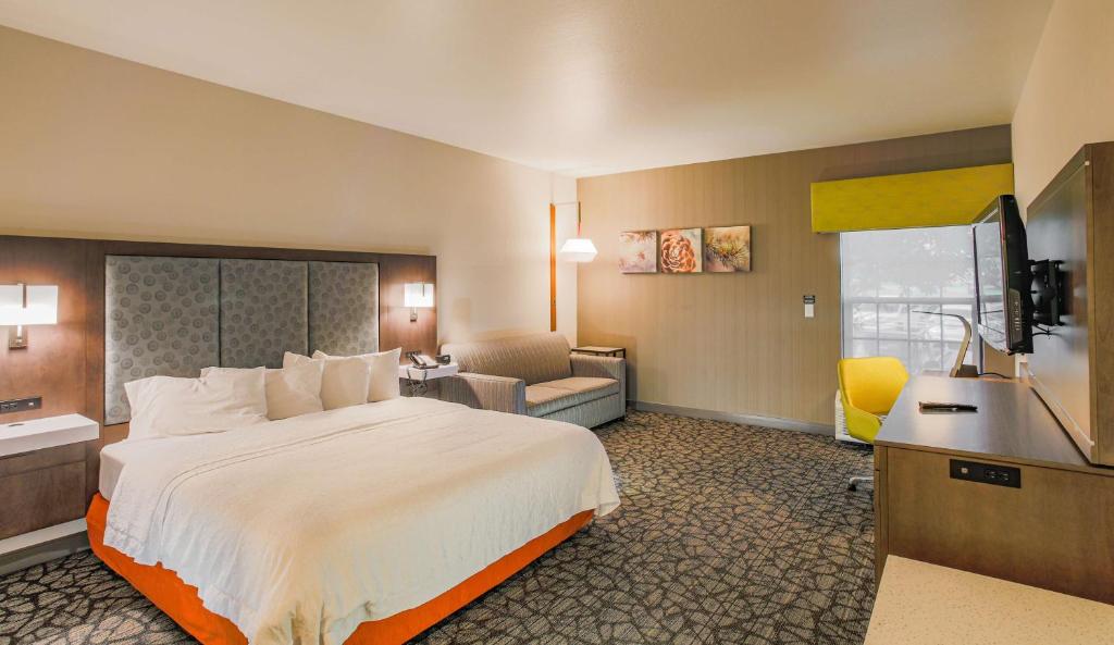Postel nebo postele na pokoji v ubytování Hampton Inn Prescott