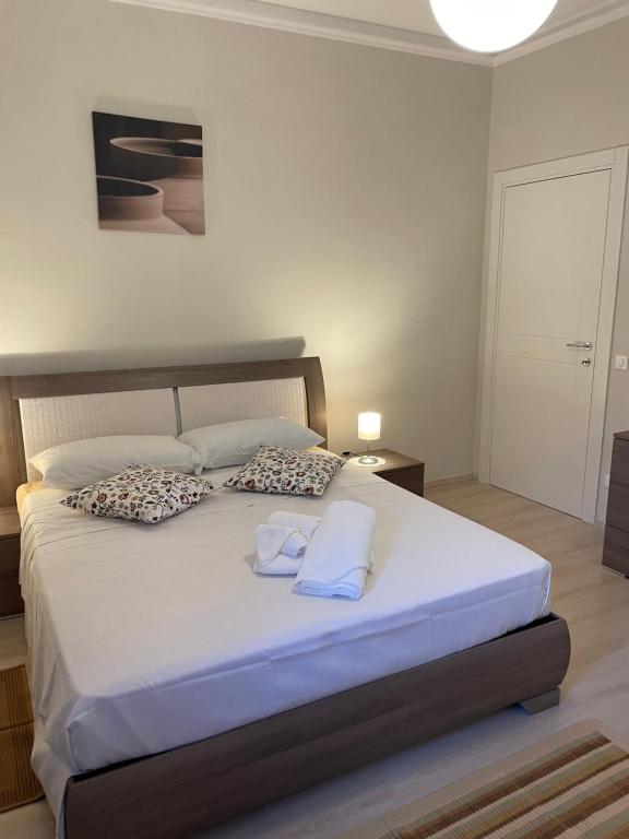 Postel nebo postele na pokoji v ubytování Fagiano