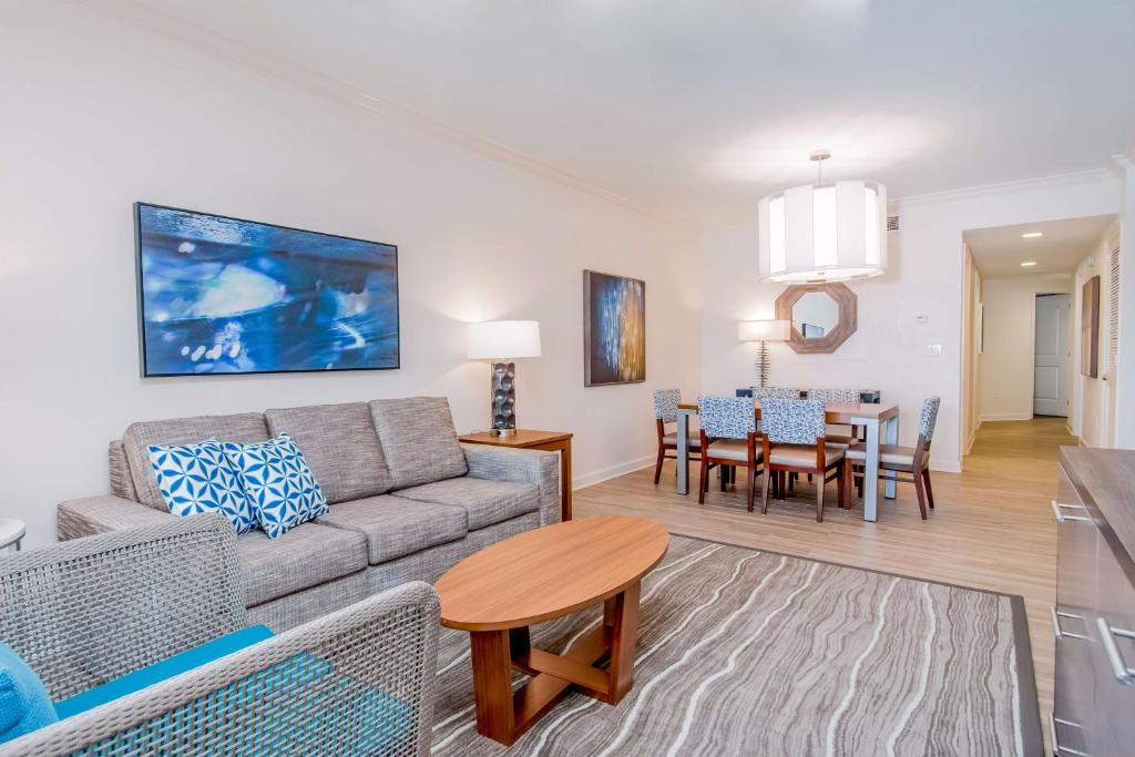 Hilton Pensacola Beach - Twee-Slaapkamer Queen Suite Met Slaapbank