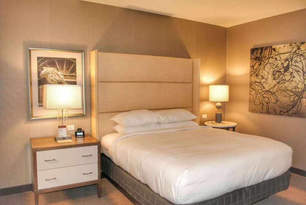 Postel nebo postele na pokoji v ubytování DoubleTree by Hilton Hotel Reading