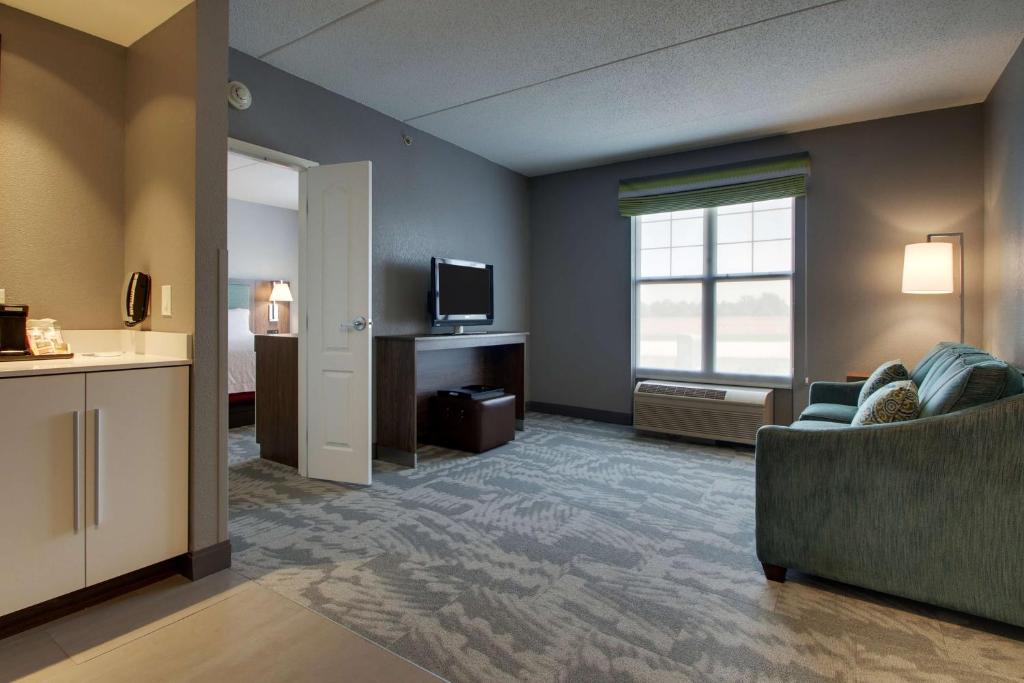 Hampton Inn & Suites Chicago/Aurora - Suite 1 Chambre Lit King-Size - Non-Fumeurs