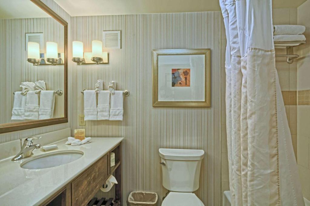 Koupelna v ubytování Hilton Garden Inn by Hilton Mount Laurel