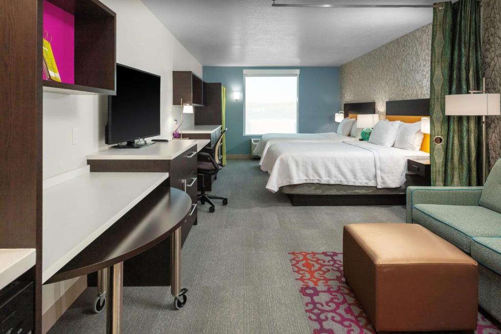 Postel nebo postele na pokoji v ubytování Home2 Suites By Hilton Page Lake Powell