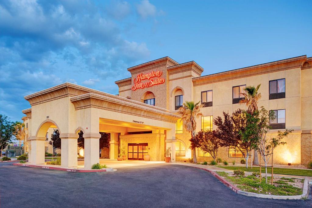 a rendering of the front of a hotel at Hampton Inn & Suites Lancaster in Lancaster