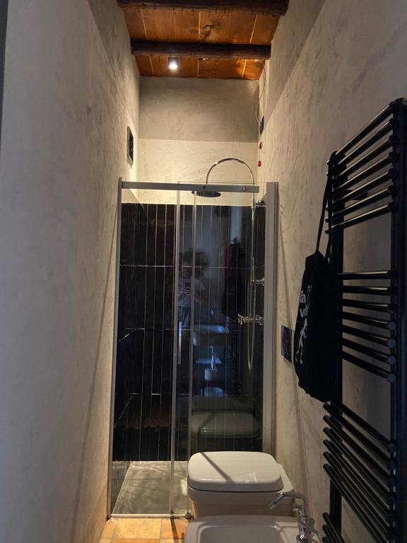 Koupelna v ubytování B&B Molino2Rosso