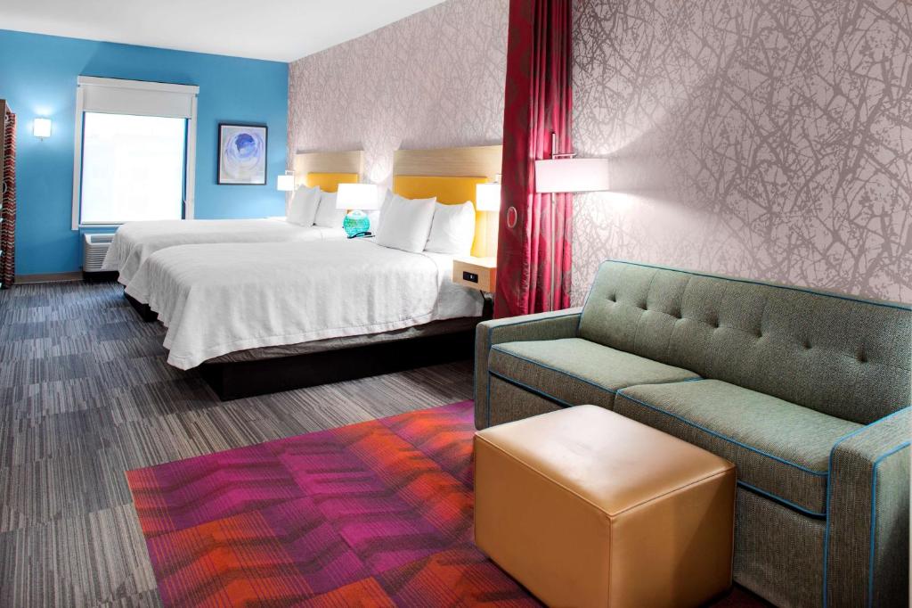 Home2 Suites By Hilton Lake Charles - Queen Studio Avec Deux Lits Queen - Non-fumeur