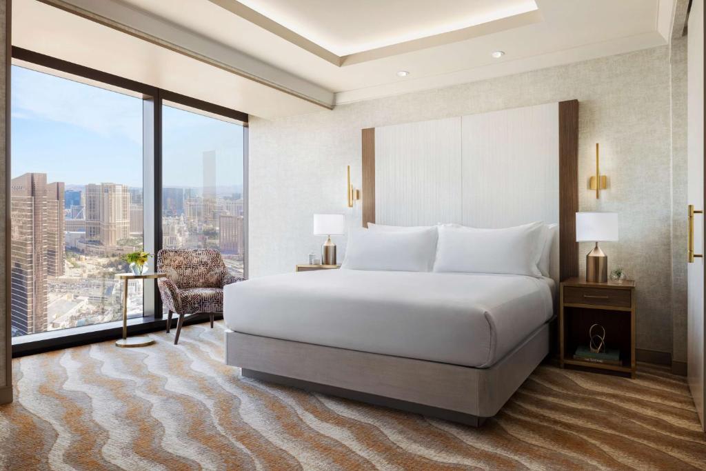 Crockfords Las Vegas, LXR Hotels & Resorts at Resorts World - Two-Bedroom Entertainment Suite With Strip View