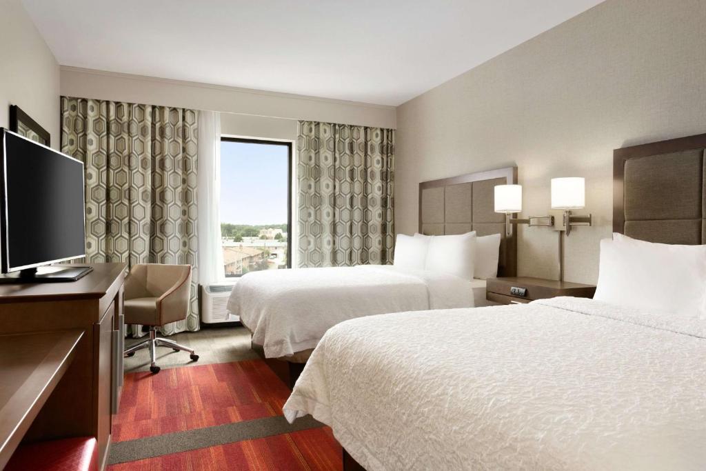 Hampton Inn By Hilton North Olmsted Cleveland Airport - Habitación Con 2 Camas Grandes - No Fumadores