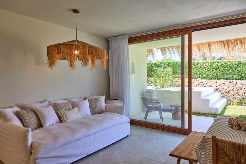Posezení v ubytování Mar Suites Formentera by Universal Beach Hotels