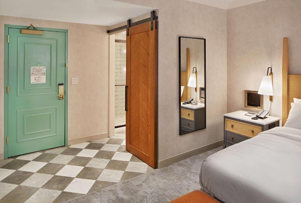 Postel nebo postele na pokoji v ubytování Hilton Pearl River