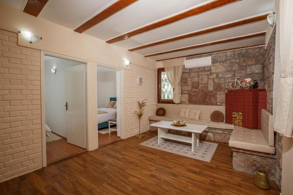 Posezení v ubytování Villa Palma