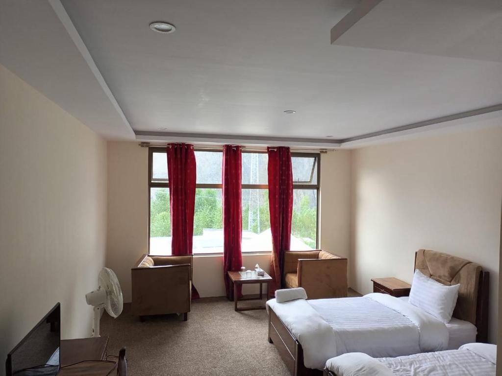 Postel nebo postele na pokoji v ubytování Apex Hotels and Resorts Hussaini