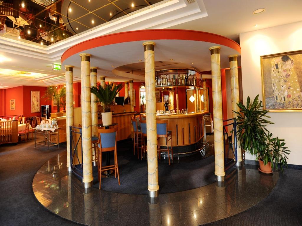 Restaurace v ubytování Radisson Blu Hotel Halle-Merseburg