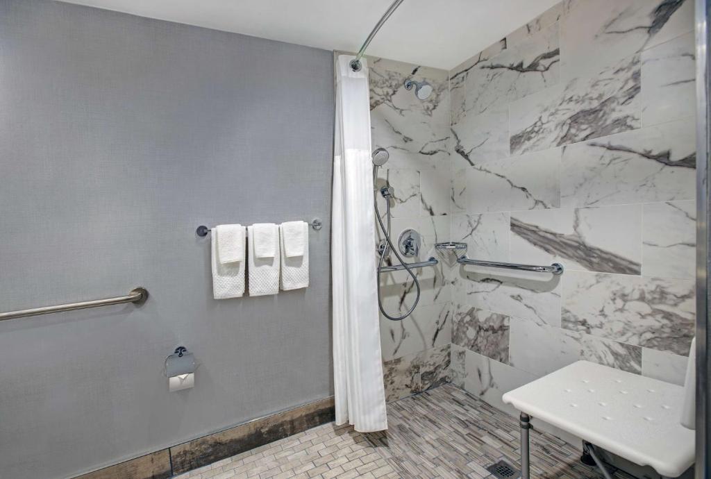 Hilton Peachtree City Atlanta Hotel & Conference Center - Room King Con Ducha Enrollada - Mobility Accesible
