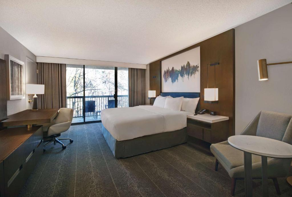 Hilton Peachtree City Atlanta Hotel & Conference Center - King Room - Mobiliteitstoegang