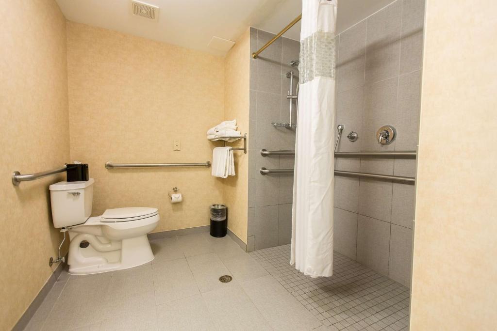 Koupelna v ubytování Hampton Inn and Suites Parsippany/North