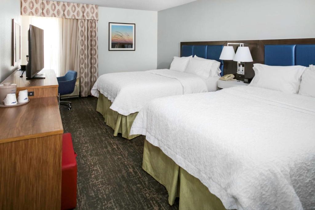 Hampton Inn Portage - Queen Room Met Twee Queensize Bedden - Niet -roken